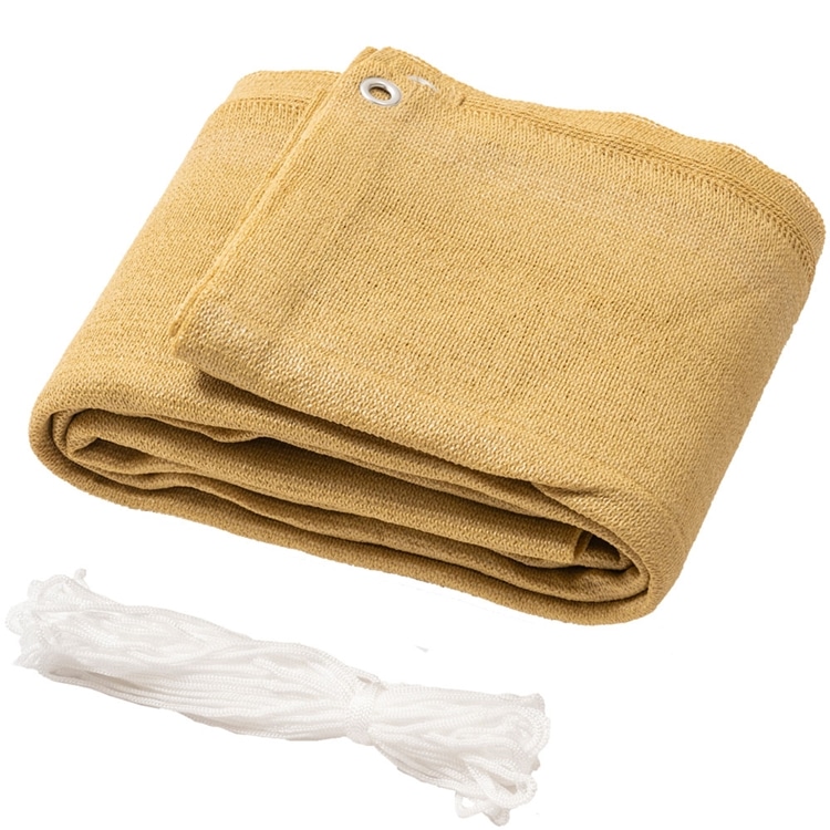 日除け ベランダシェード 5m ブラウン ブラウン/5m