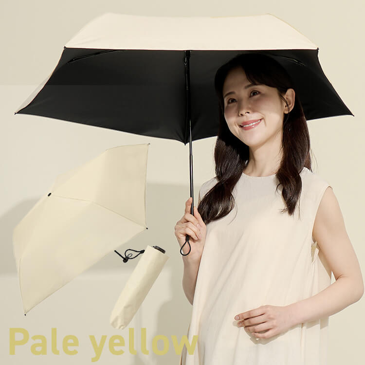 日傘 超軽量 折り畳み傘 UVカット 晴雨兼用 23-353 グレー グレー