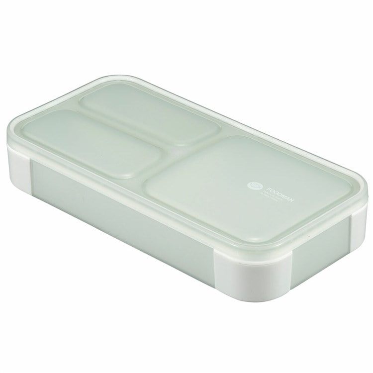 薄型弁当箱 抗菌 フードマン600 グレーベージュ グレーベージュ