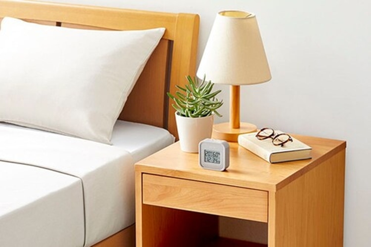 温湿度計 デジタル 温度計 温湿度計 TT-588-BL タニタ TANITA 温湿度計 熱中症 風邪 インフルエンザ 時計 快適空間 乾燥対策 暑さ対策 ブルーグレー ウォームグレー アイボリー アイボリー