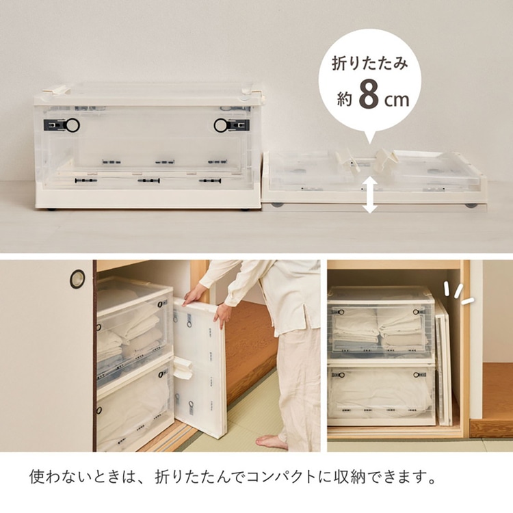 収納ボックス PS100 S(20L) 240653100 クリア クリア