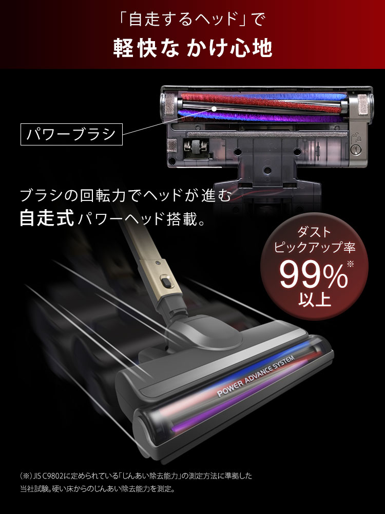 掃除機 コード式 紙パック 自走式 キャニスティック KIC-CSP5-N シャンパンゴールド シャンパンゴールド