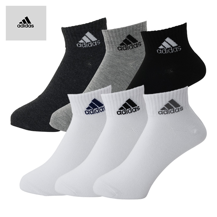 アディダス ショート丈ソックス
