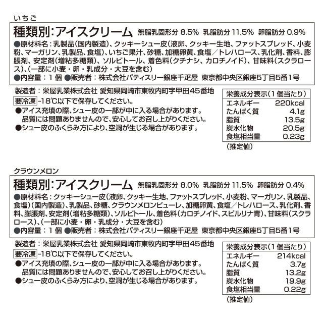 お歳暮 クリスマス 2025 アイス アイスクリーム お菓子 スイーツ 贈り物 ギフト 千疋屋 パティスリー銀座千疋屋 銀座プレミアムシューアイス