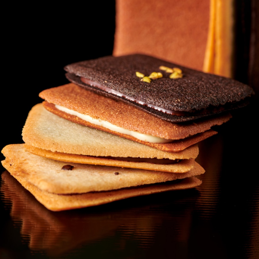 お歳暮 クリスマス 2025 焼き菓子 お菓子 スイーツ 贈り物 ギフト 千疋屋 パティスリー銀座千疋屋 銀座プレミアム ラング・ド・シャ