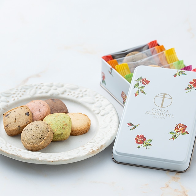 2026 焼き菓子 クッキー スイーツ ギフト 千疋屋 パティスリー銀座千疋屋 缶入り銀座クッキー