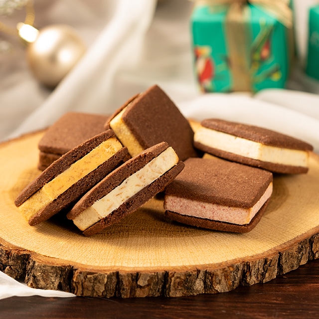 お歳暮 クリスマス 2025 焼き菓子 お菓子 スイーツ 贈り物 ギフト 千疋屋 パティスリー銀座千疋屋 銀座焼きショコラサブレ8個