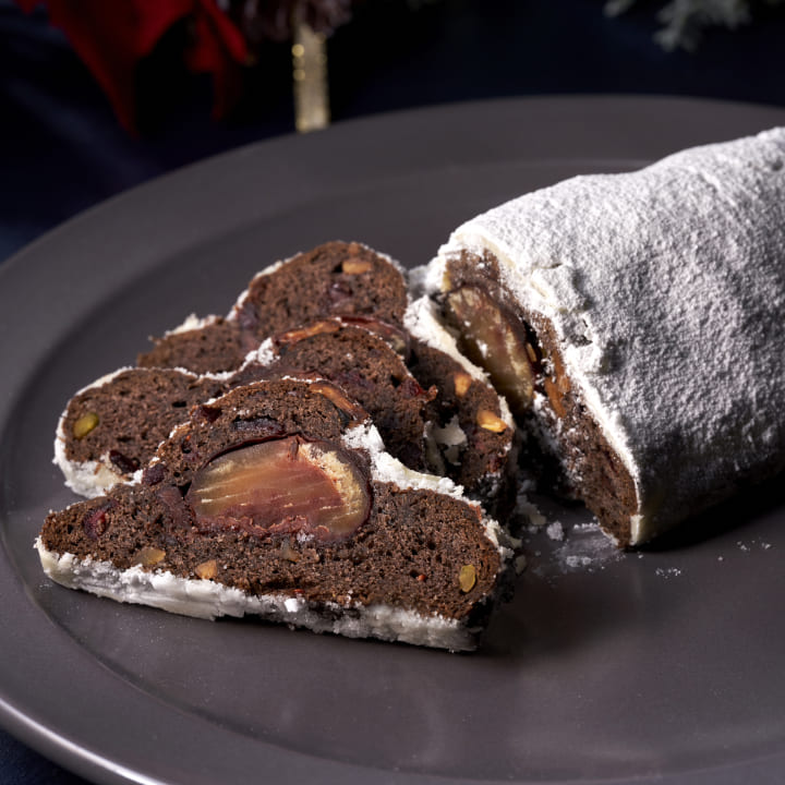 お歳暮 クリスマス 2025 シュトーレン 焼き菓子 お菓子 スイーツ 贈り物 ギフト 千疋屋 パティスリー銀座千疋屋 【直営店限定商品】銀座シュトレン（ショコラ）