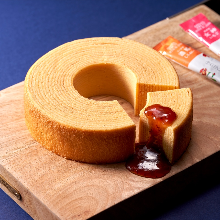 お歳暮 クリスマス 2025 焼き菓子 バームクーヘン お菓子 スイーツ 贈り物 ギフト 千疋屋 パティスリー銀座千疋屋 銀座プレミアムバウムクーヘン