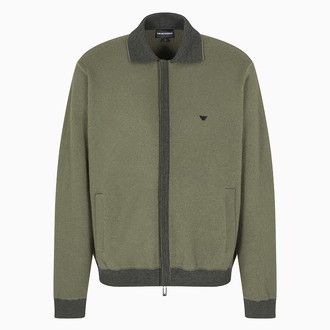 [EMPORIO ARMANI]カーディガン ダークグリーン M