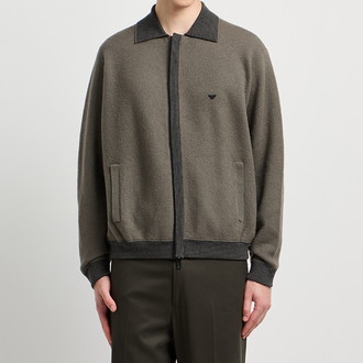 [EMPORIO ARMANI]カーディガン グレー M