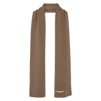 [EMPORIO ARMANI]ウールスカーフ ブラウン