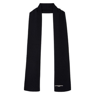 [EMPORIO ARMANI]ウールスカーフ ブラック