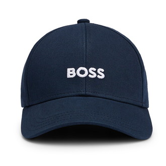 [BOSS]キャップ ロゴ ダークブルー