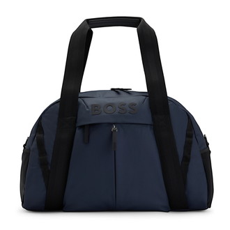 [BOSS] ラウンドボストンバッグ Dark Blue