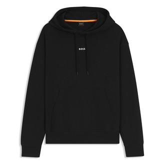 [BOSS] フリースフーディ コットンテリー Black M