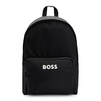 [BOSS] バックパック コントラストロゴ Black