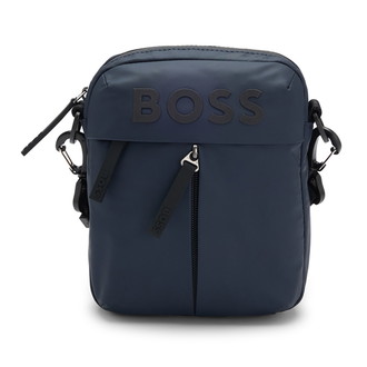 [BOSS] レポーターバッグ トーナルロゴ Dark Blue