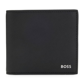 [BOSS] バイフォールドウォレット シグネチャーディテール Black