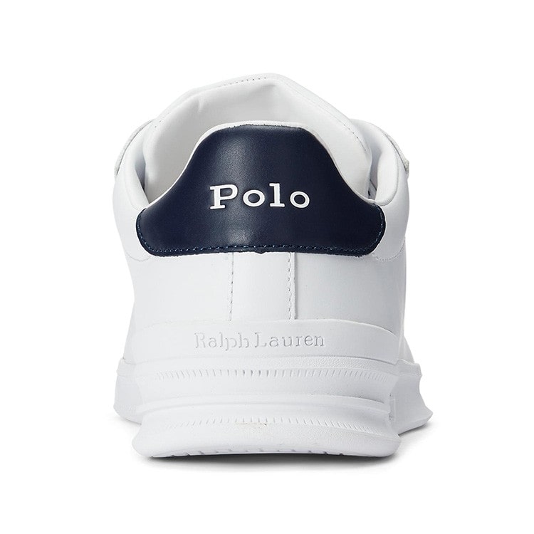 [POLO RALPH LAUREN]POLO ヘリテージ Court II レザー スニーカー ネイビー 8D