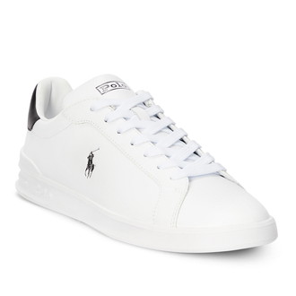 [POLO RALPH LAUREN]ヘリテージ Court II レザー スニーカー ホワイト 7.5 D