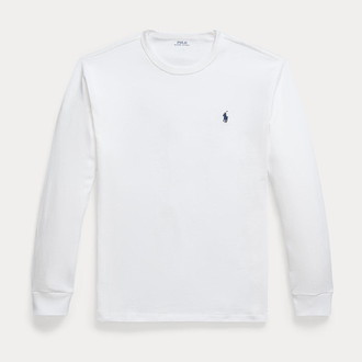 [POLO RALPH LAUREN]クラシック フィット ロング スリーブ Tシャツ ホワイト S