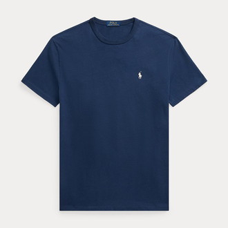 [POLO RALPH LAUREN]クラシック フィット ジャージー クルーネック Tシャツ ネイビー S