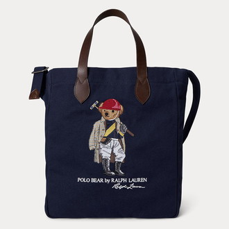 [POLO RALPH LAUREN]Polo ベア キャンバス ショッパー トート