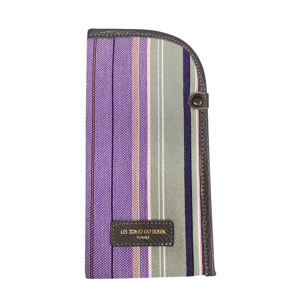 [A269]ソレイユグラスケース(プチ リュ デュ バッグ ヴィオレ/PETIT RUE DU BAC Violet) メガネケース 眼鏡ケース