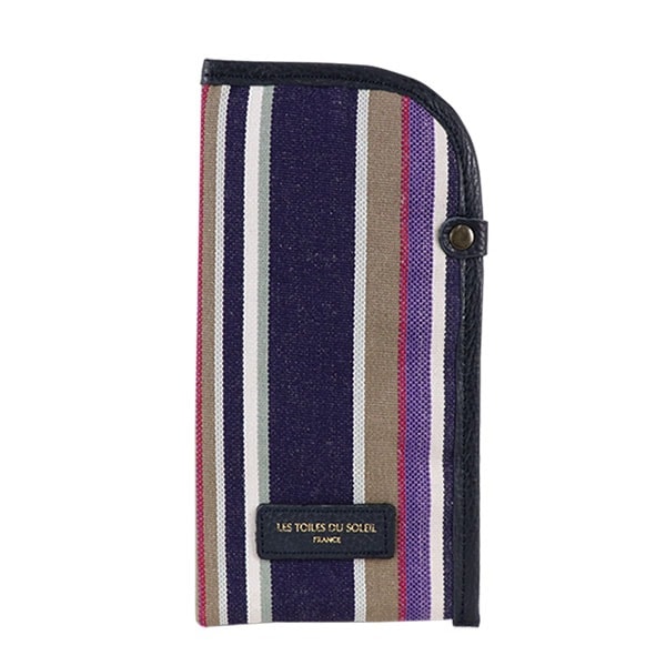 [A269]ソレイユグラスケース(プチ ジュピター マリン トープ/PETIT JUPITER Marine Taupe) メガネケース 眼鏡ケース