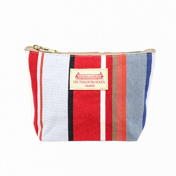 [A290]ソレイユポーチS(ダ シルヴァ ルージュ ブラン/DA SILVA Rouge Blanc)