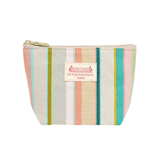 [A290]ソレイユポーチS(プラージュ ド カバソン エクリュ ベージュ/PLAGE DE CABASSON Ecru Beige) コスメポーチ ペンケース