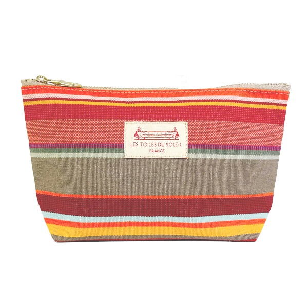 [A291]ソレイユポーチワイド(サン ヴァンサン ルージュ/ST VINCENT Rouge)