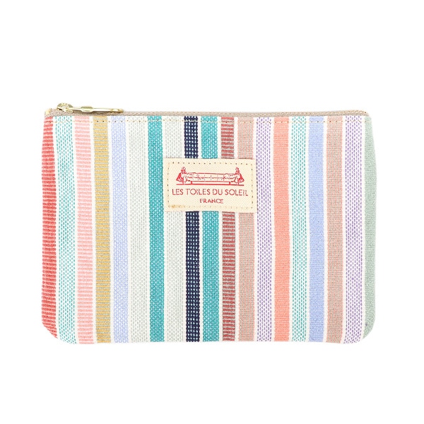 [A292]フラットソレイユポーチ(プチ エズ エクリュ アマンド/PT EZE Ecru Amande)