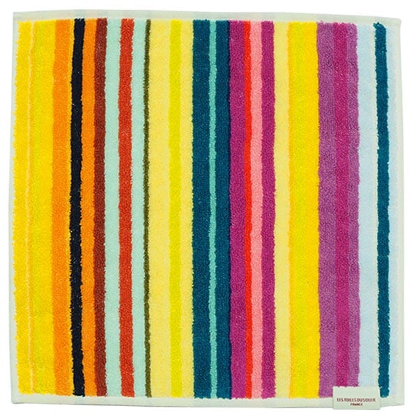 [A297]今治タオルハンカチ 両面パイル(ジュール ド フェット マルチ/JOUR DE FETE Multi) ミニタオル ギフト プレゼント