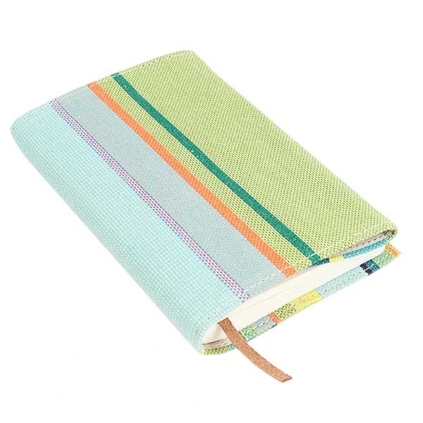 [A298]文庫本ブックカバー・A6手帳カバー(ルノワール ヴェール/RENOIR Vert) サイズリニューアル しおり付き