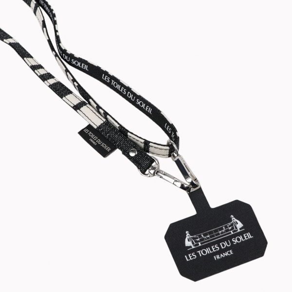 [AG001]マルチネックストラップ(トム ブラック/TOM Black) スマホショルダー