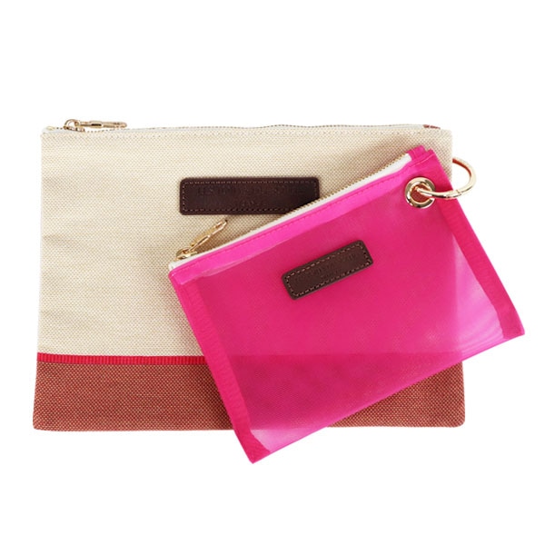 [AG002]ペールポーチ(カミノ エクリュ ミエル/CAMINO Ecru Miel) ペア 2個セット