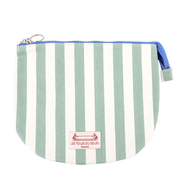 [AG023]ラウンドポーチ ラージ(カニス エクリュ アマンド/CANISSE Ecru Amande)