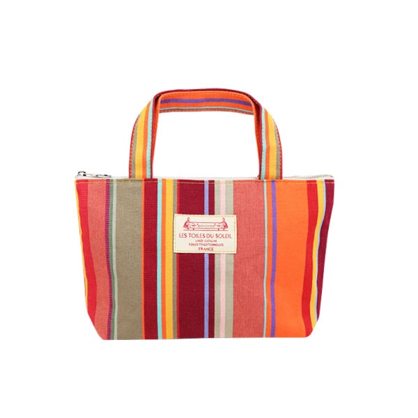 [U108B]ZIP付きミニトート(サン ヴァンサン ルージュ/ST VINCENT Rouge) トートバッグ