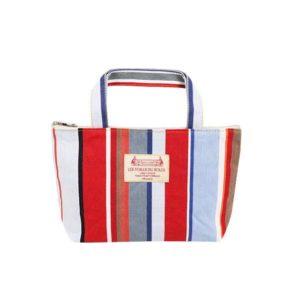 [U108B]ZIP付きミニトート(ダ シルヴァ ルージュ ブラン/DA SILVA Rouge Blanc) トートバッグ