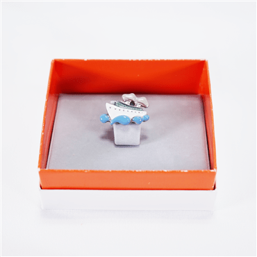 [SINA COVA(シナコバ)]ラペルピン ゴルフ 船 57001180