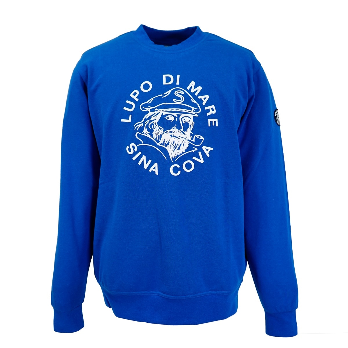 [SINA COVA(シナコバ)]クルーネック スウェットシャツ ブルー L 10000090