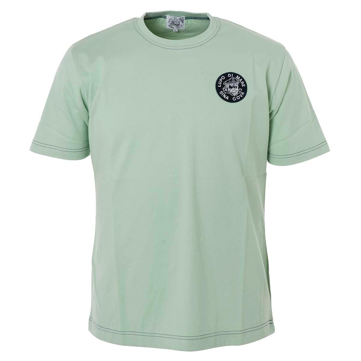 [SINA COVA(シナコバ)]ロゴワッペン Tシャツ グリーン M 10000530