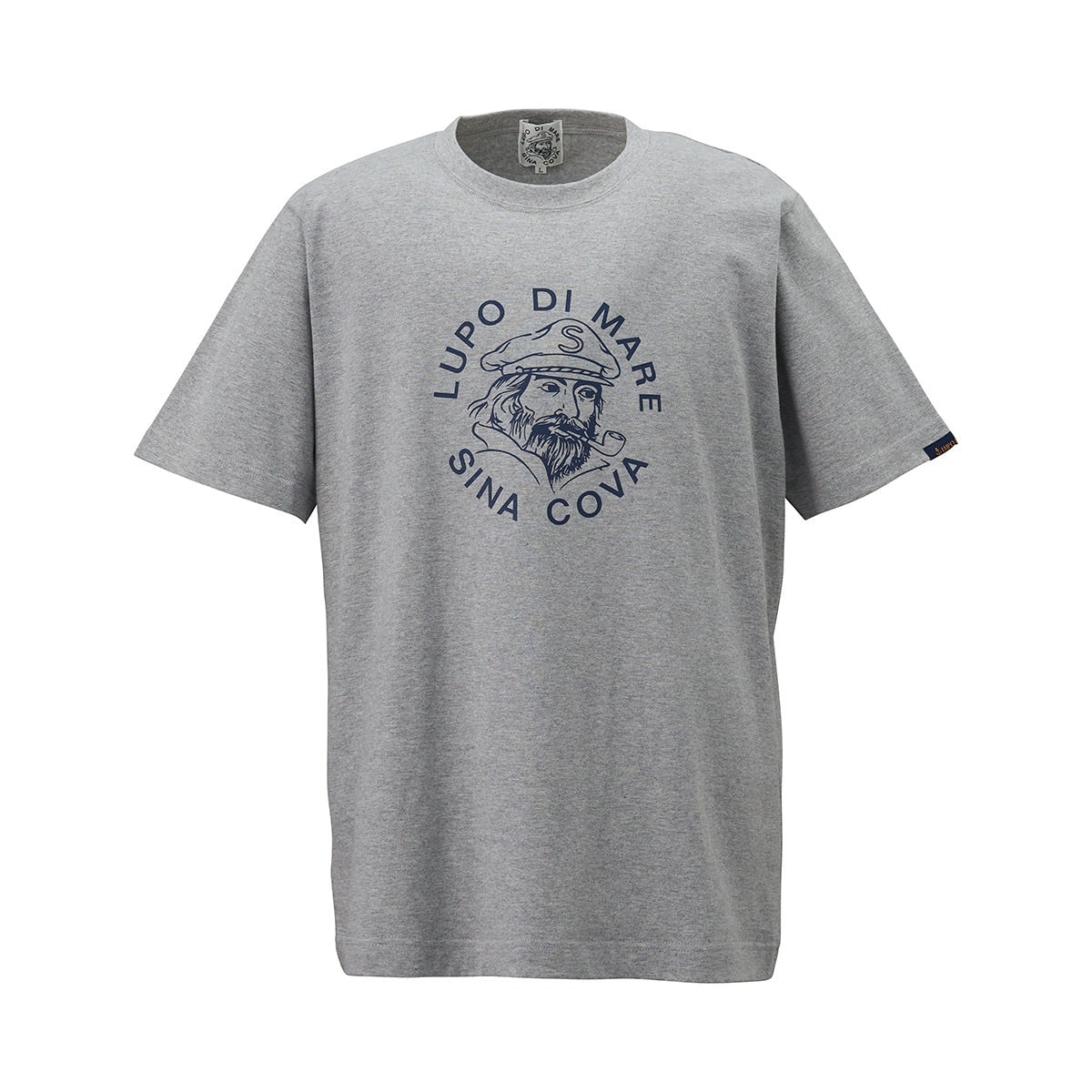 [SINA COVA(シナコバ)]ロゴプリント Tシャツ グレー L 10000580
