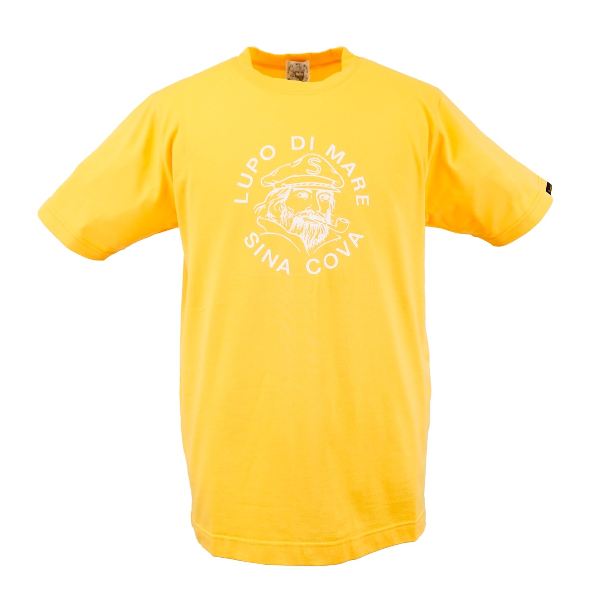 [SINA COVA(シナコバ)]ロゴプリント Tシャツ イエロー L 10000580