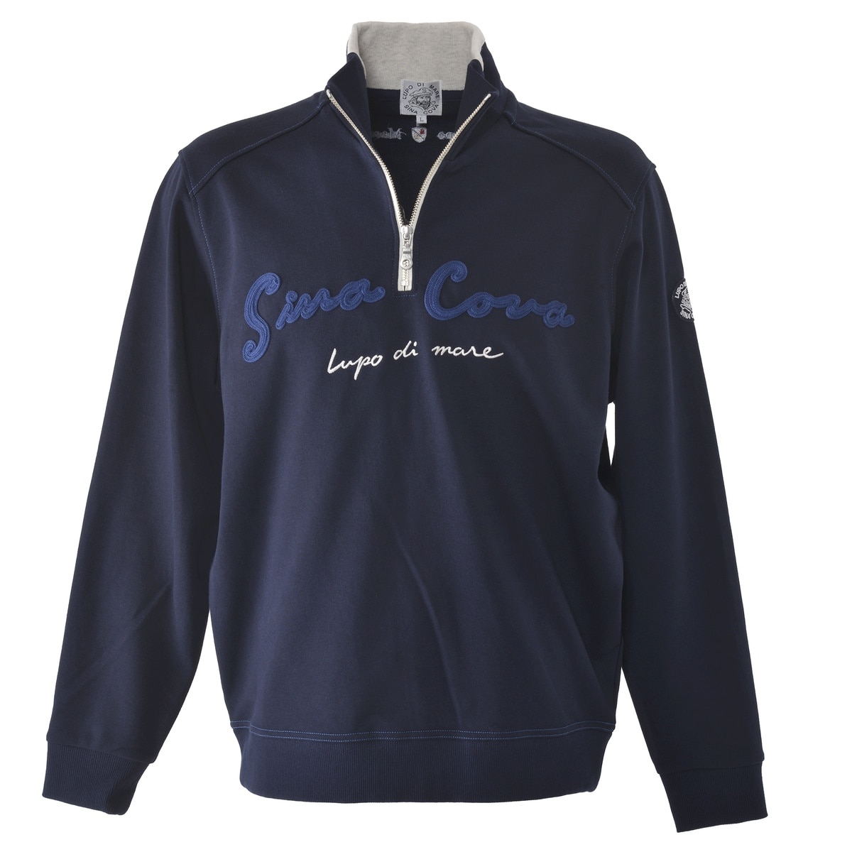 [SINA COVA(シナコバ)]ZIPUPプルオーバー 24110020 ネイビー M