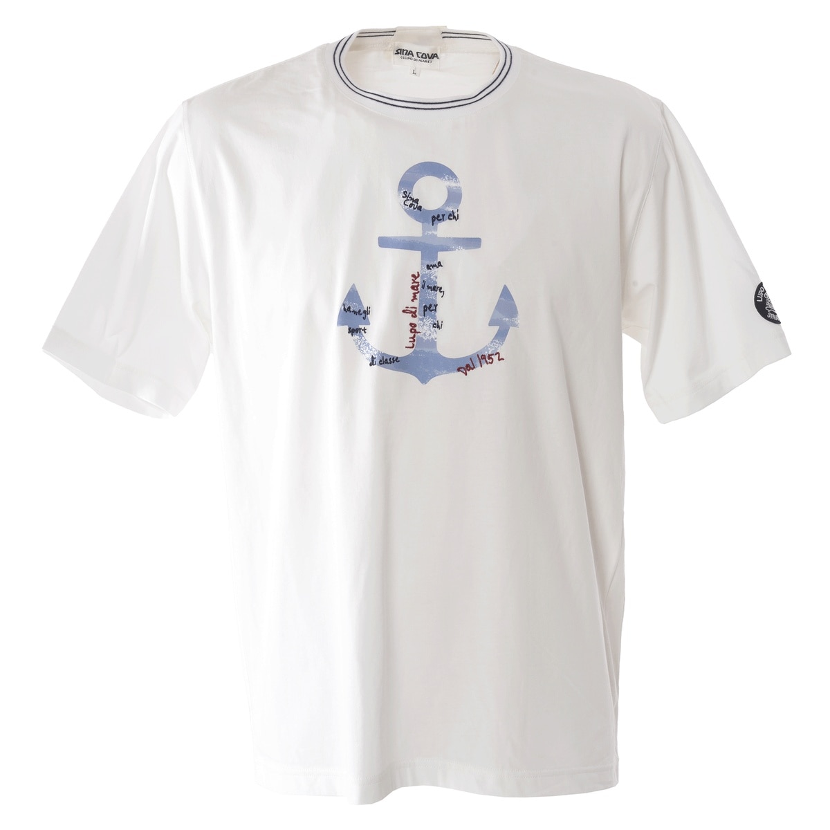 [SINA COVA(シナコバ)]半袖Tシャツ  ユニセックス(男女兼用) 24110560 オフホワイト S