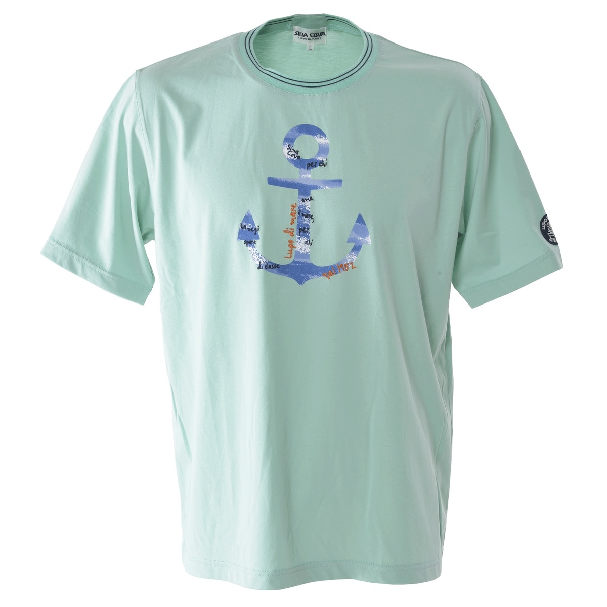 [SINA COVA(シナコバ)]半袖Tシャツ  ユニセックス(男女兼用) 24110560 グリーン M