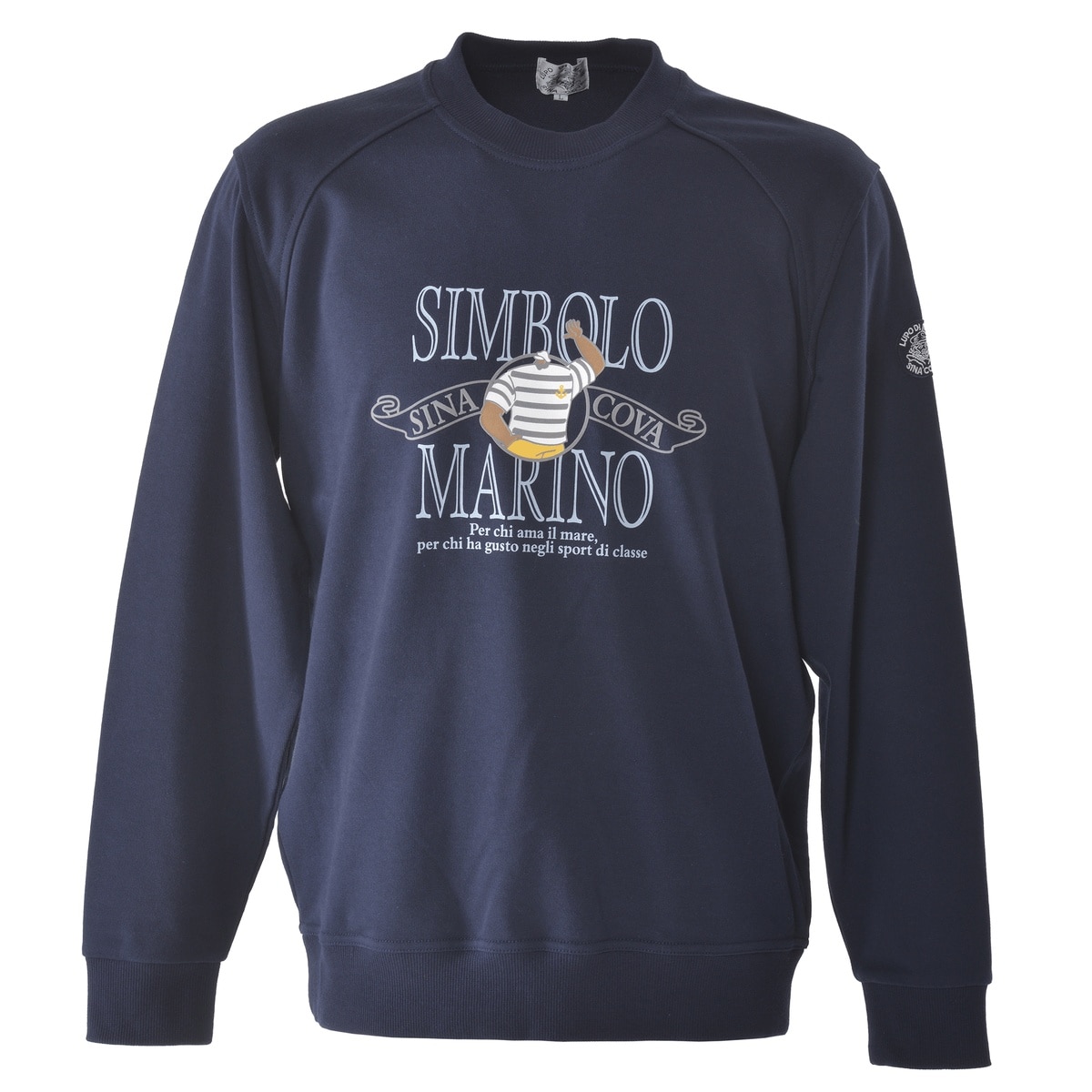 [SINA COVA(シナコバ)]クルーネックトレーナー 24120010 ネイビー L